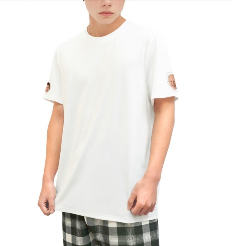 過去と未来をTシャツに！AI合成で作るオリジナル半袖｜サプライズギフトに 7
