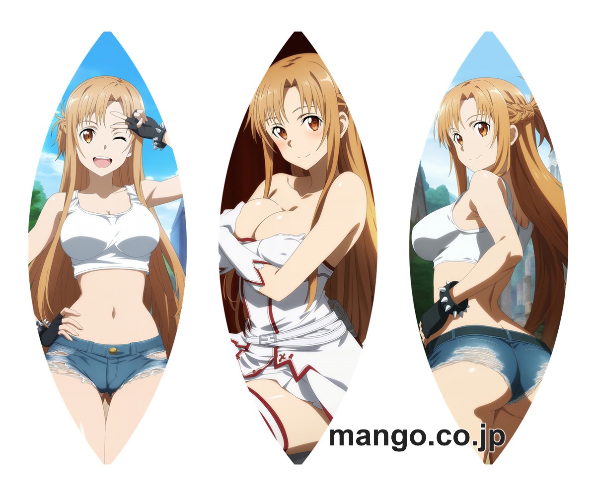 【抱き枕カバー / 等身大】 アニメ キャラクター ビーチボール【SAO】アスナ 海洋ボール PVC製 キャラクターグッズ コレクション用｜空気ビニール製 等身大抱き枕 コレクション向けグッズ 2