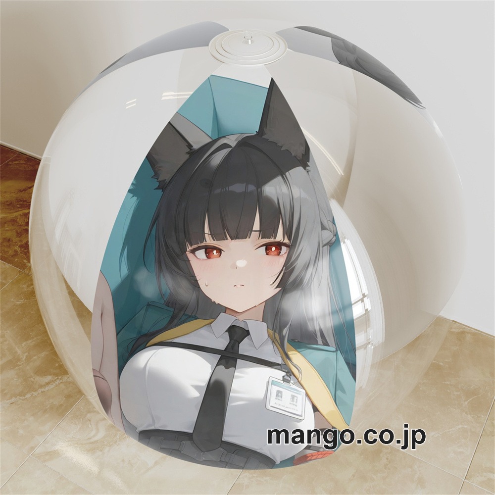 【抱き枕カバー / 等身大】 アニメ キャラクター ビーチボール【ZenlessZoneZero】星見雅 海洋ボール PVC製 キャラクターグッズ コレクション用｜PVC エアクッション 等身大サイズ 立体ディスプレイ
