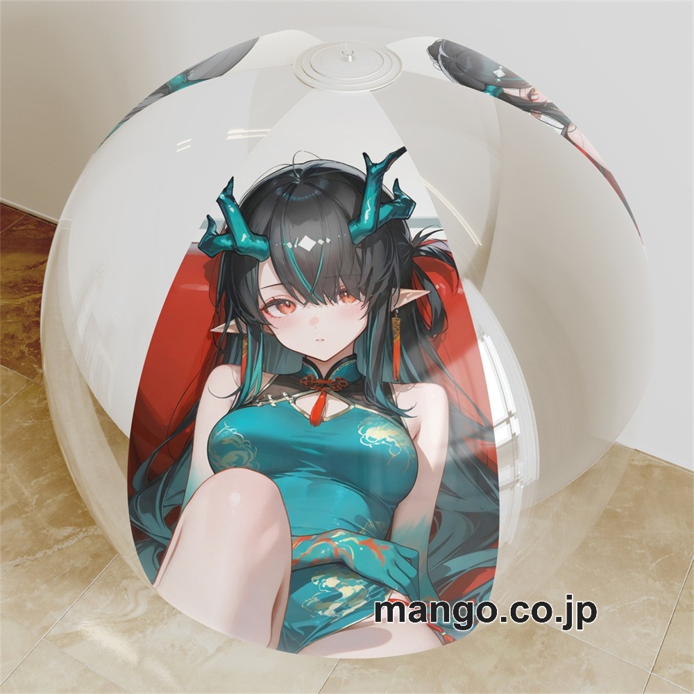 【抱き枕カバー / 等身大】 アニメ キャラクター ビーチボール【アークナイツ】シー 海洋ボール PVC製 キャラクターグッズ コレクション用｜等身大エアクッション ビッグサイズ PVC製 アニメグッズ