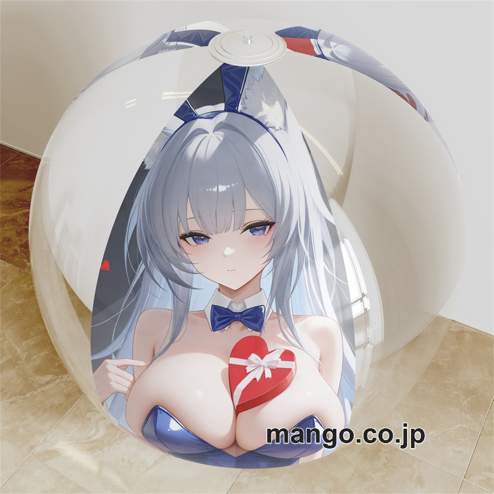 【抱き枕カバー / 等身大】 アニメ キャラクター ビーチボール【アズールレーン】信濃 海洋ボール PVC製 キャラクターグッズ コレクション用 ビッグサイズ 等身大クッション 立体キャラクターアイテム
