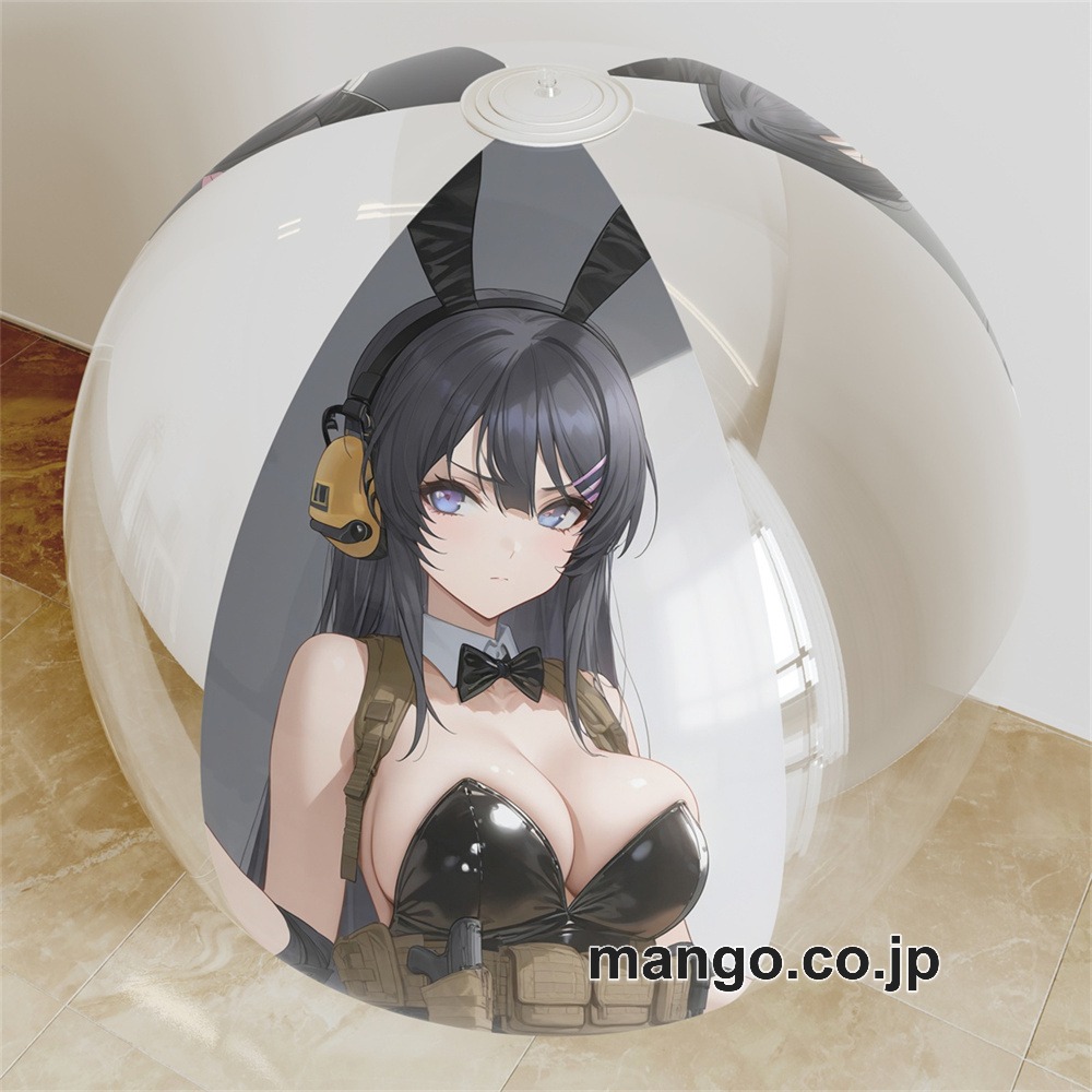 【抱き枕カバー / 等身大】 アニメ キャラクター ビーチボール【青春ブタ野郎シリーズ】桜島麻衣 海洋ボール PVC製 キャラクターグッズ コレクション用｜等身大エアクッション ビッグサイズ PVC製 アニメグッズ