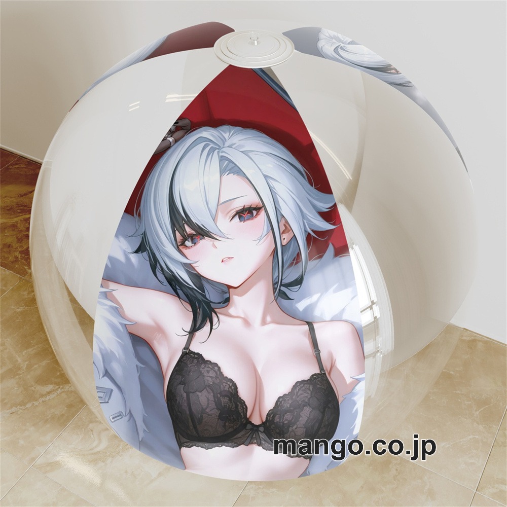 【抱き枕カバー / 等身大】 アニメ キャラクター ビーチボール【原神】アルレッキーノ 海洋ボール PVC製 キャラクターグッズ コレクション用 等身大ビニールクッション 抱き枕 アニメ・キャラグッズ