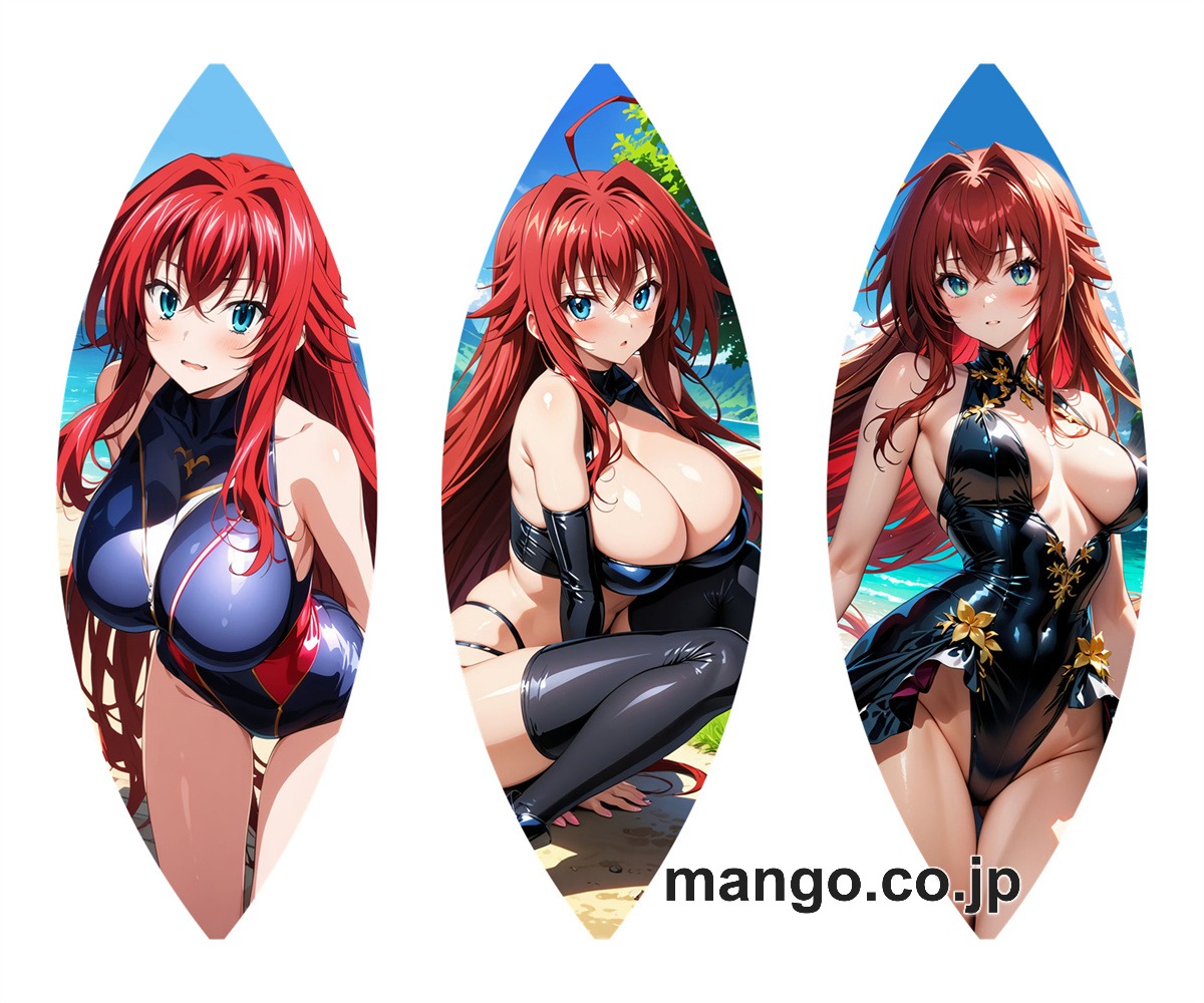 【抱き枕カバー / 等身大】 アニメ キャラクター ビーチボール【ハイスクールD×D】リアス 海洋ボール PVC製 キャラクターグッズ コレクション用｜PVC エアクッション 等身大サイズ 立体ディスプレイ 2