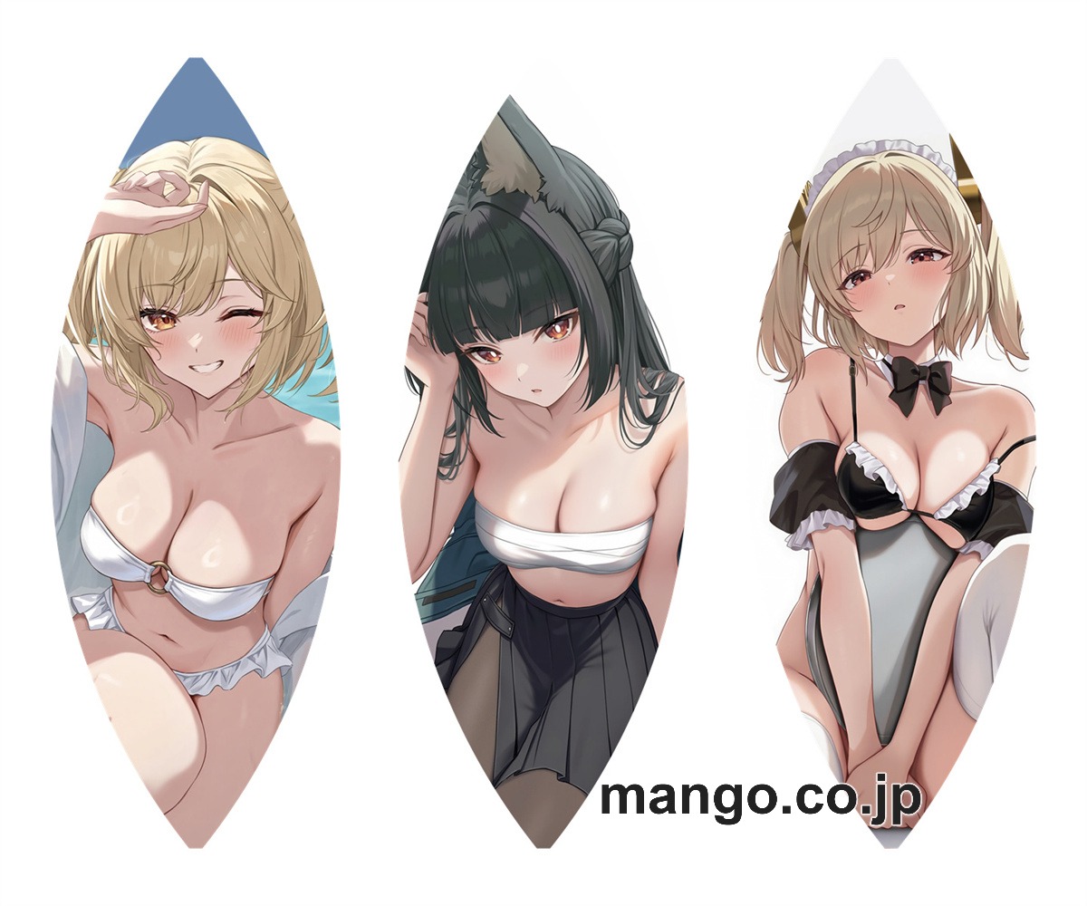 【抱き枕カバー / 等身大】 アニメ キャラクター ビーチボール【ZenlessZoneZero】バーニス｜等身大エアクッション ビッグサイズ PVC製 アニメグッズ 2