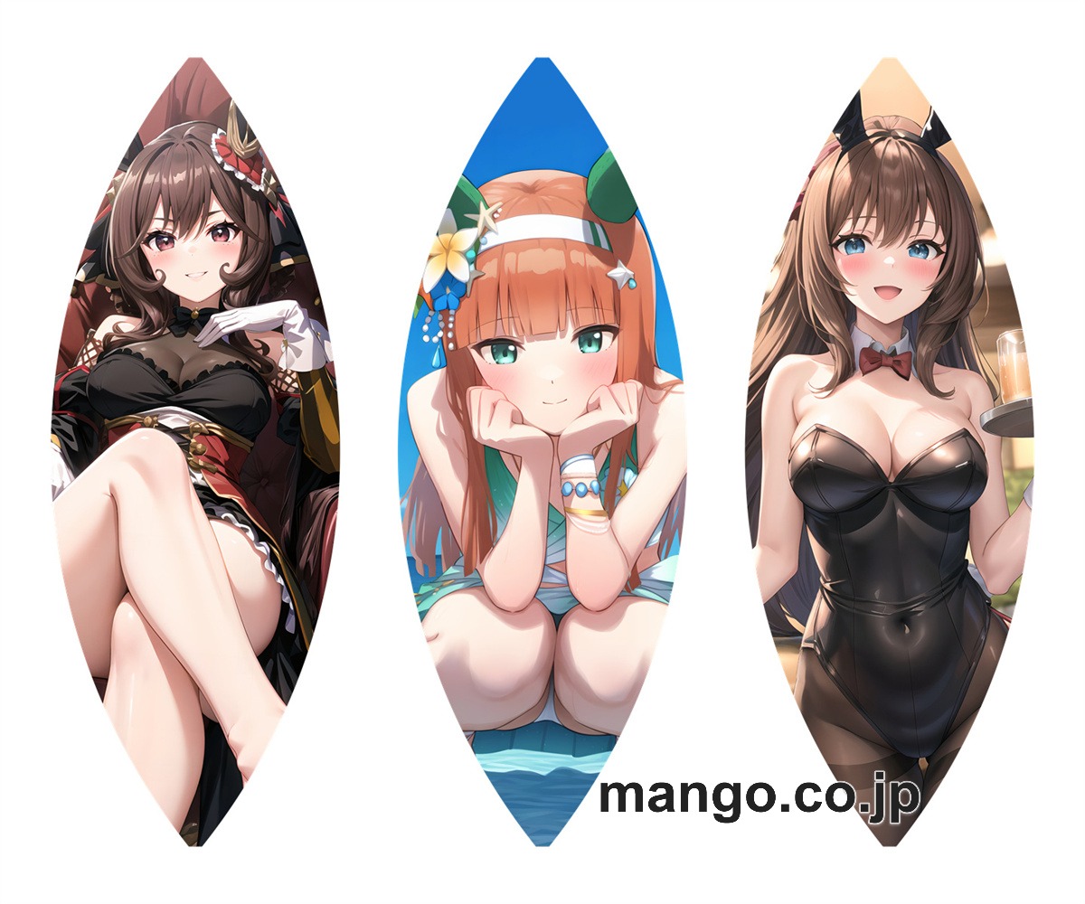 【抱き枕カバー / 等身大】 アニメ キャラクター ビーチボール【ウマ娘】サイレンススズカ ジェンティルドンナ マルゼンスキー 海洋ボール PVC製 キャラクターグッズ コレクション用 等身大ビニールクッション 抱き枕 アニメ・キャラグッズ 2