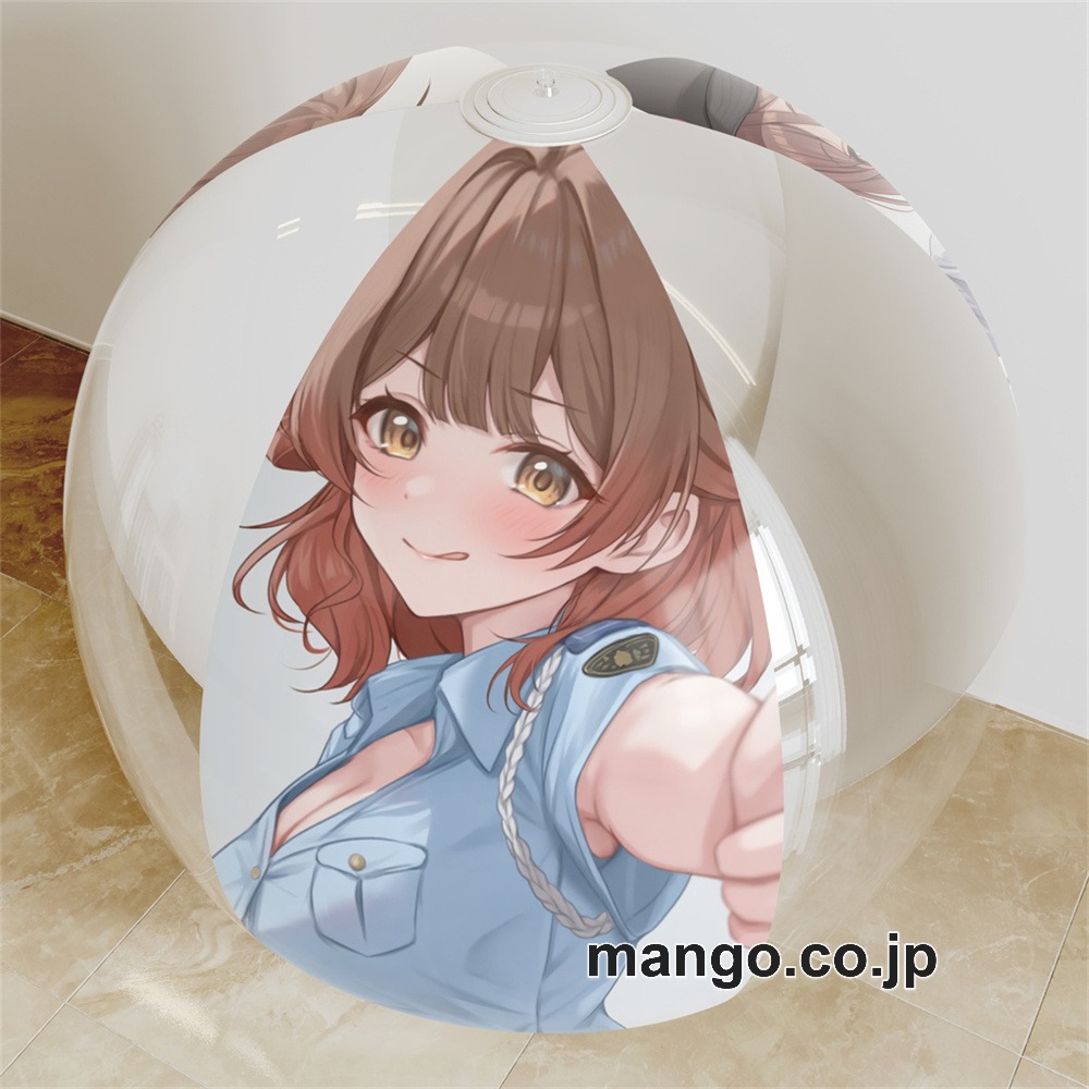 【抱き枕カバー / 等身大】 アニメ キャラクター ビーチボール【学園アイドルマスター】花海佑芽 海洋ボール PVC製 キャラクターグッズ コレクション用｜PVC エアクッション 等身大サイズ 立体ディスプレイ