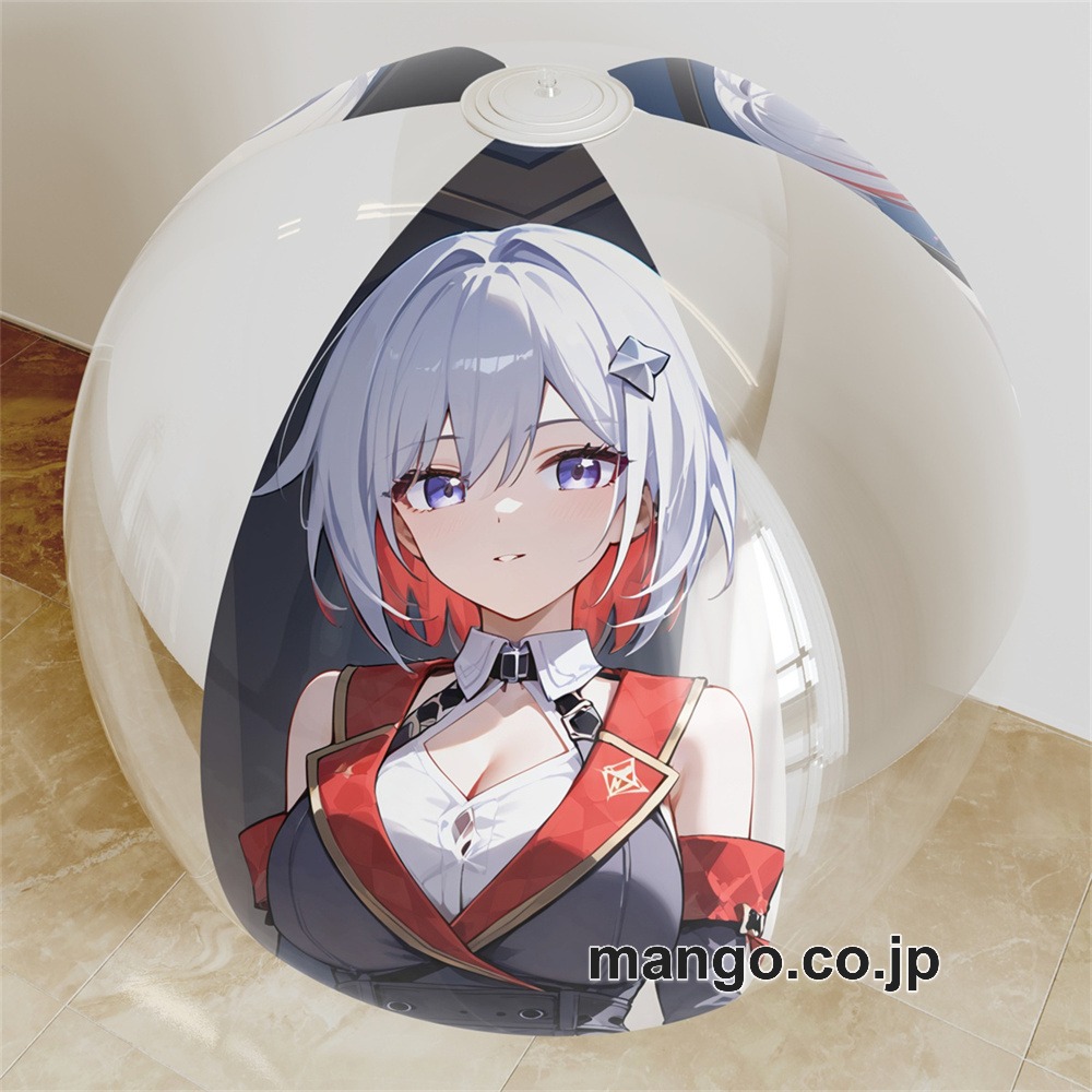 【抱き枕カバー / 等身大】 アニメ キャラクター ビーチボール【崩坏3rd】トパーズ 海洋ボール PVC製 キャラクターグッズ コレクション用 ビッグサイズ 等身大クッション 立体キャラクターアイテム