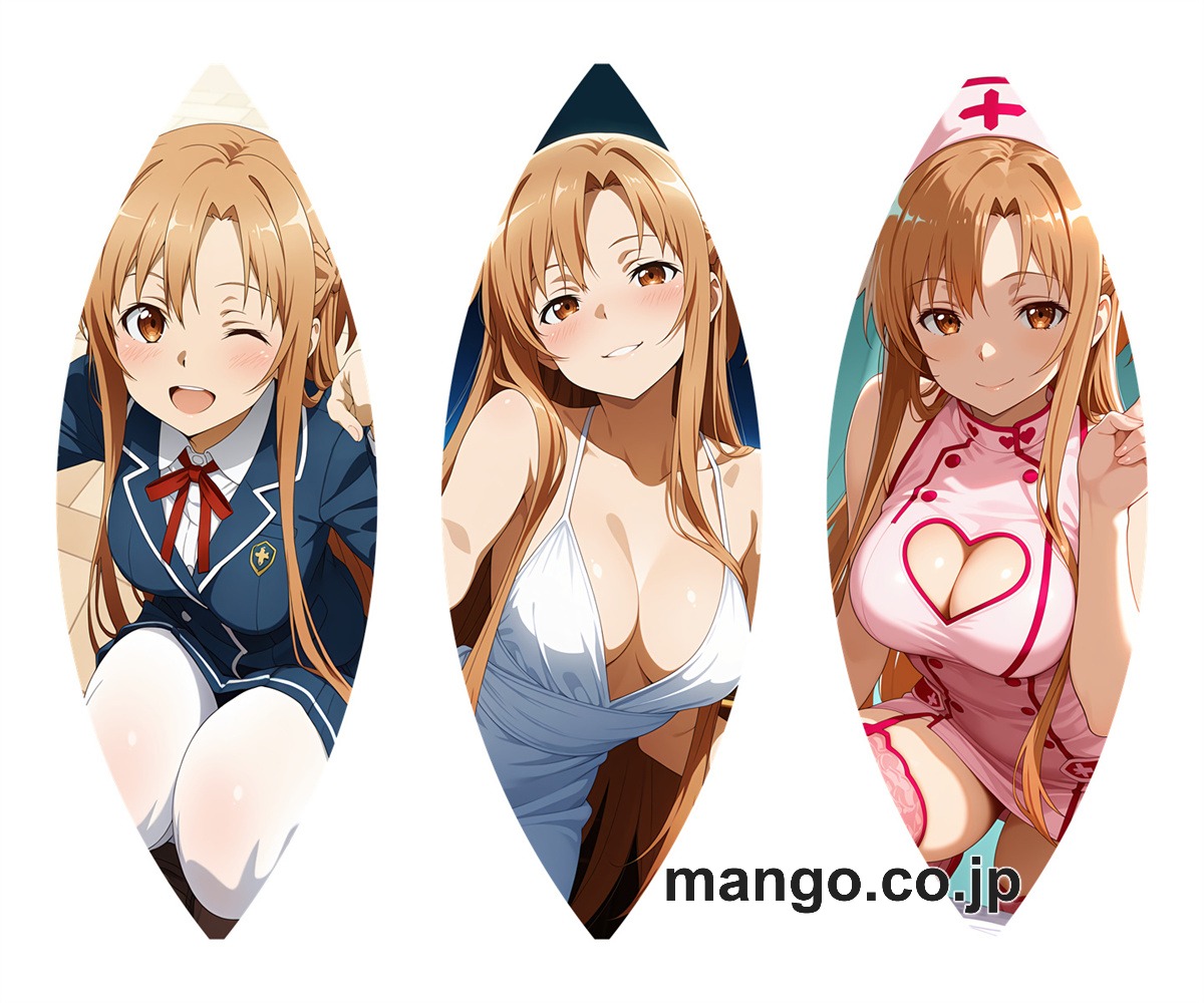 【抱き枕カバー / 等身大】 アニメ キャラクター ビーチボール【SAO】アスナ 海洋ボール PVC製 キャラクターグッズ コレクション用 等身大ビニールクッション 抱き枕 アニメ・キャラグッズ 2
