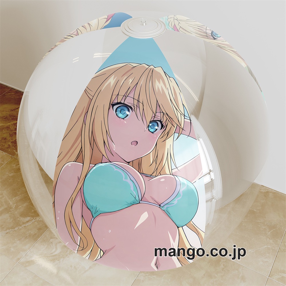 【抱き枕カバー / 等身大】 アニメ キャラクター ビーチボール【アブソリュート｜等身大エアクッション ビッグサイズ PVC製 アニメグッズ