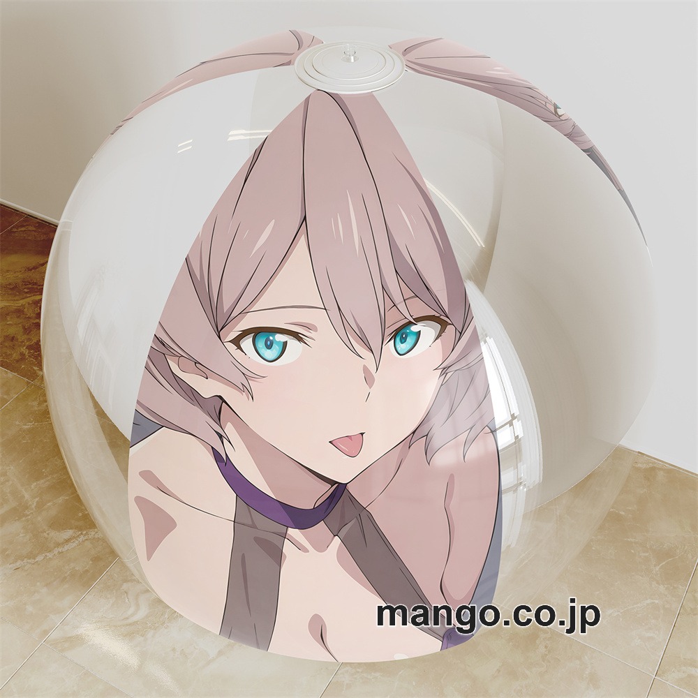 【抱き枕カバー / 等身大】 アニメ キャラクター ビーチボール【怪獣優生思想】ムジナ 海洋ボール PVC製 キャラクターグッズ コレクション用 等身大ビニールクッション 抱き枕 アニメ・キャラグッズ