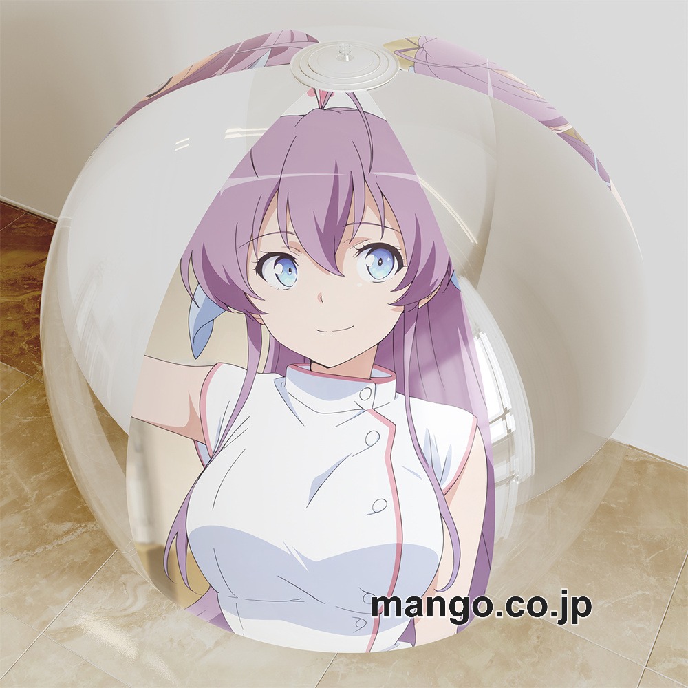 【抱き枕カバー / 等身大】 アニメ キャラクター ビーチボール【龍ヶ嬢七々々の埋蔵金】龍ヶ嬢七々々 海洋ボール PVC製 キャラクターグッズ コレクション用｜PVC エアクッション 等身大サイズ 立体ディスプレイ