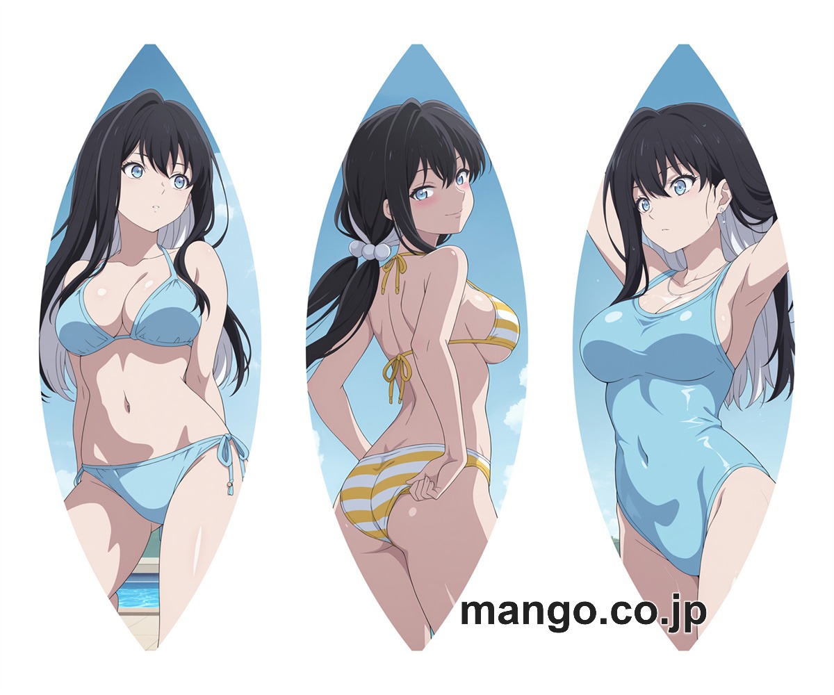 【抱き枕カバー / 等身大】 アニメ キャラクター ビーチボール【虚構推理】雪女 海洋ボール PVC製 キャラクターグッズ コレクション用 ビッグサイズ 等身大クッション 立体キャラクターアイテム 2