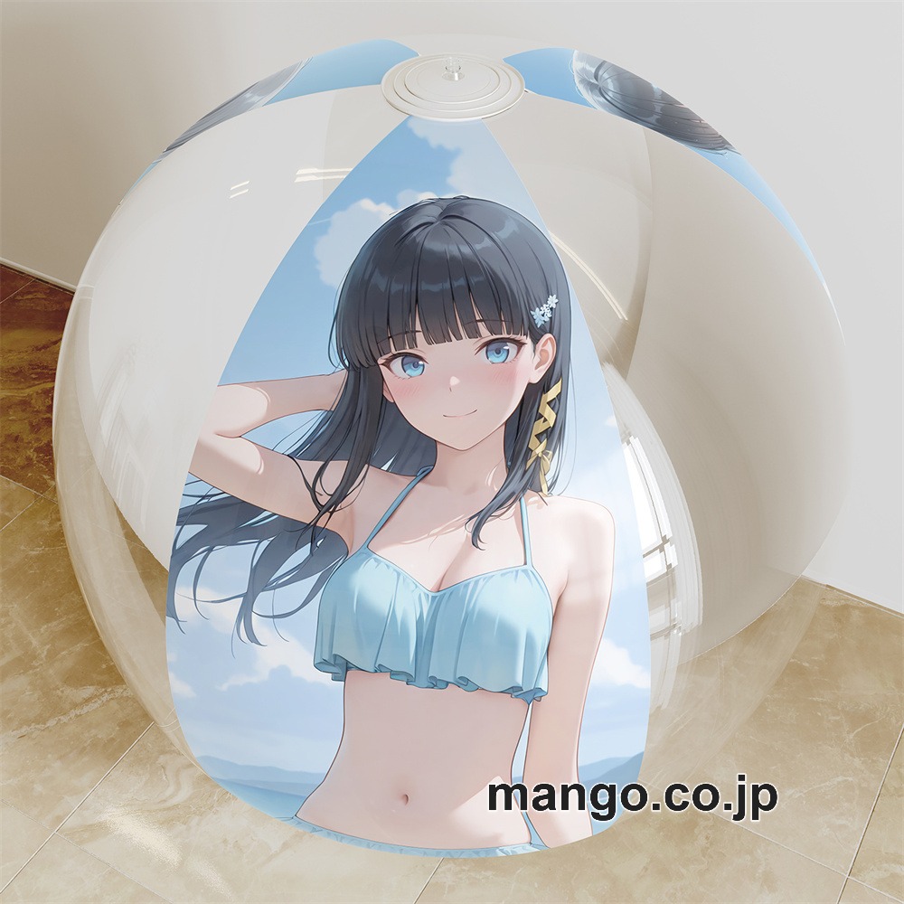 【抱き枕カバー / 等身大】 アニメ キャラクター ビーチボール【魔法科高校の劣等生】司波深雪 海洋ボール PVC製 キャラクターグッズ コレクション用｜空気ビニール製 等身大抱き枕 コレクション向けグッズ