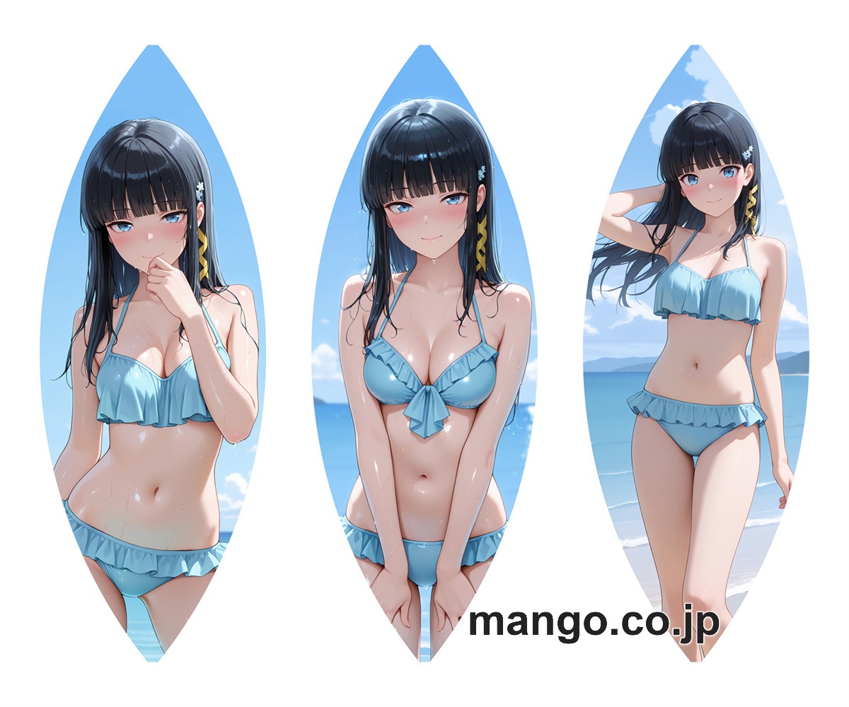 【抱き枕カバー / 等身大】 アニメ キャラクター ビーチボール【魔法科高校の劣等生】司波深雪 海洋ボール PVC製 キャラクターグッズ コレクション用｜空気ビニール製 等身大抱き枕 コレクション向けグッズ 2