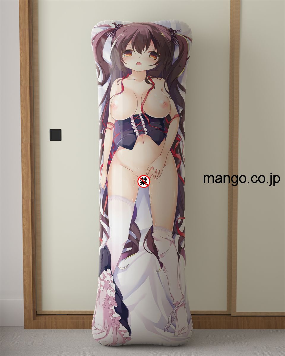 【アダルト】R18アニメ抱き枕カバー よめっ娘 No.123 ふわふわ妹ちゃん 芽愛 大型クッション キャラクターグッズ PVC製 コレクション用 空気ビニール 抱き枕 等身大サイズ キャラクターアイテム 2