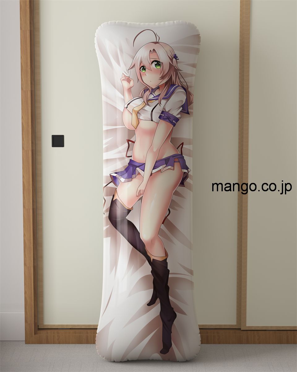 【アダルト】R18アニメ抱き枕カバー 【艦隊これくしょん】 衣笠さん 大型クッション キャラクターグッズ PVC製 コレクション用｜空気ビニール製 等身大抱き枕 キャラクターコレクション 2