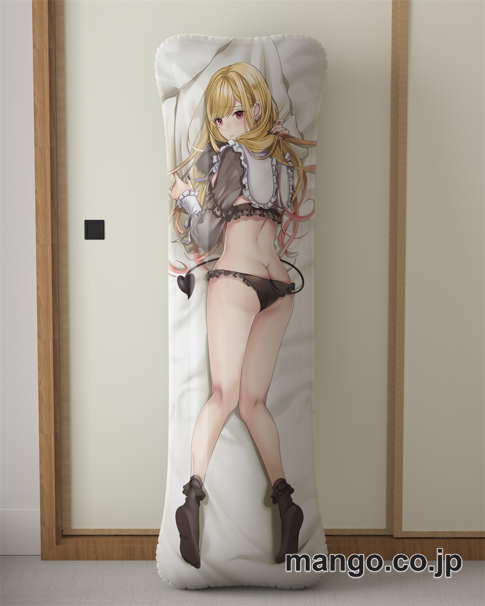【抱き枕カバー / 等身大】 アニメ抱き枕カバー【その着せ替え人形は恋をする】リズきゅん＊海夢ちゃん大型クッションキャラクターグッズPVC製コレクション用｜等身大エアクッション ビッグサイズ PVC製 アニメグッズ 2