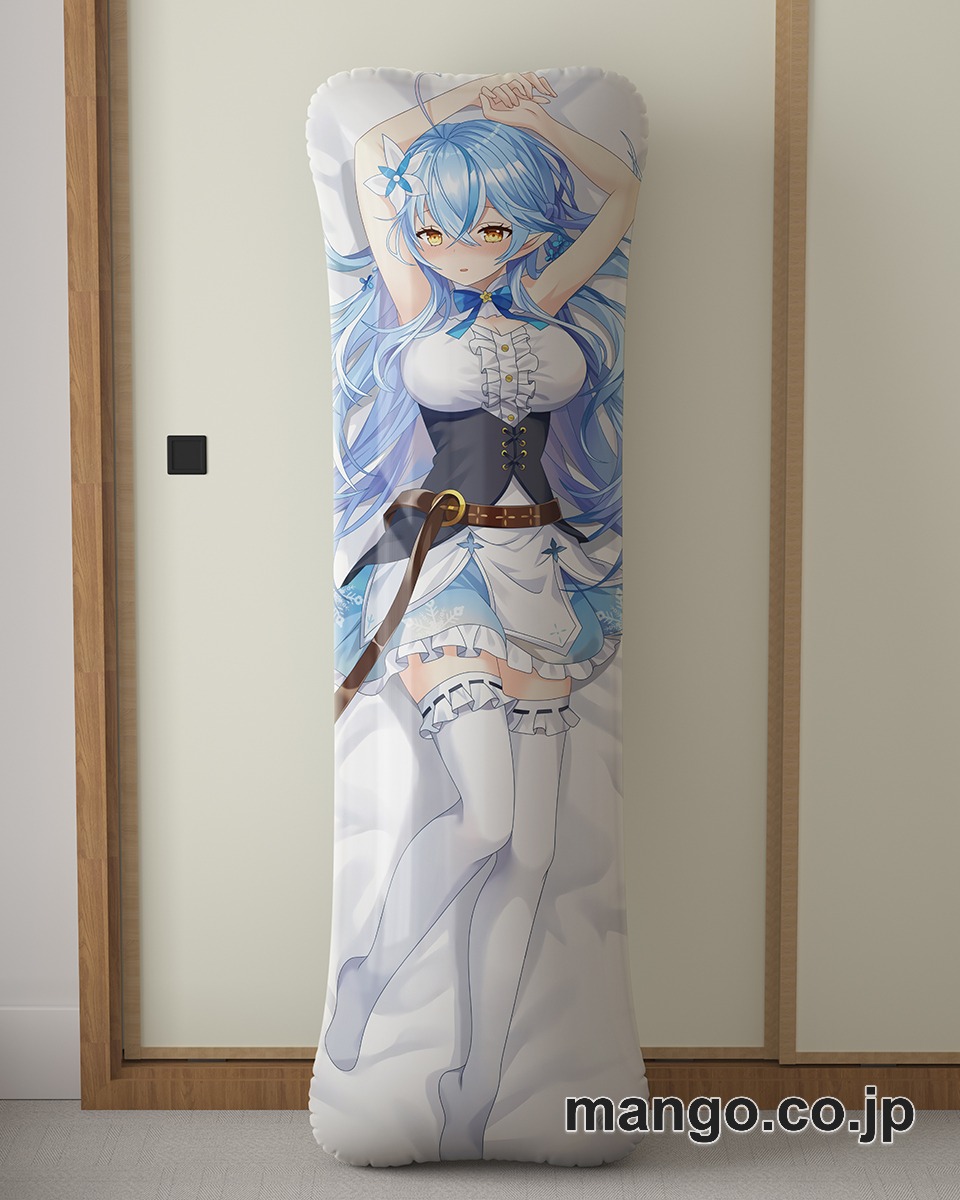 【抱き枕カバー / 等身大】 アニメ抱き枕カバー【バーチャルYoutuber】雪花ラミィさん大型クッションキャラクターグッズPVC製コレクション用 ビッグサイズ 等身大クッション 立体キャラクターアイテム