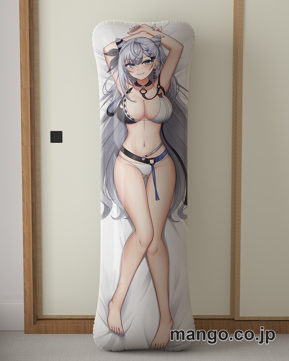 【抱き枕カバー / 等身大】 アニメ抱き枕カバー沙花叉クロヱとベスティアゼータ大型クッションキャラクターグッズPVC製コレクション用｜PVC エアクッション 等身大サイズ 立体ディスプレイ