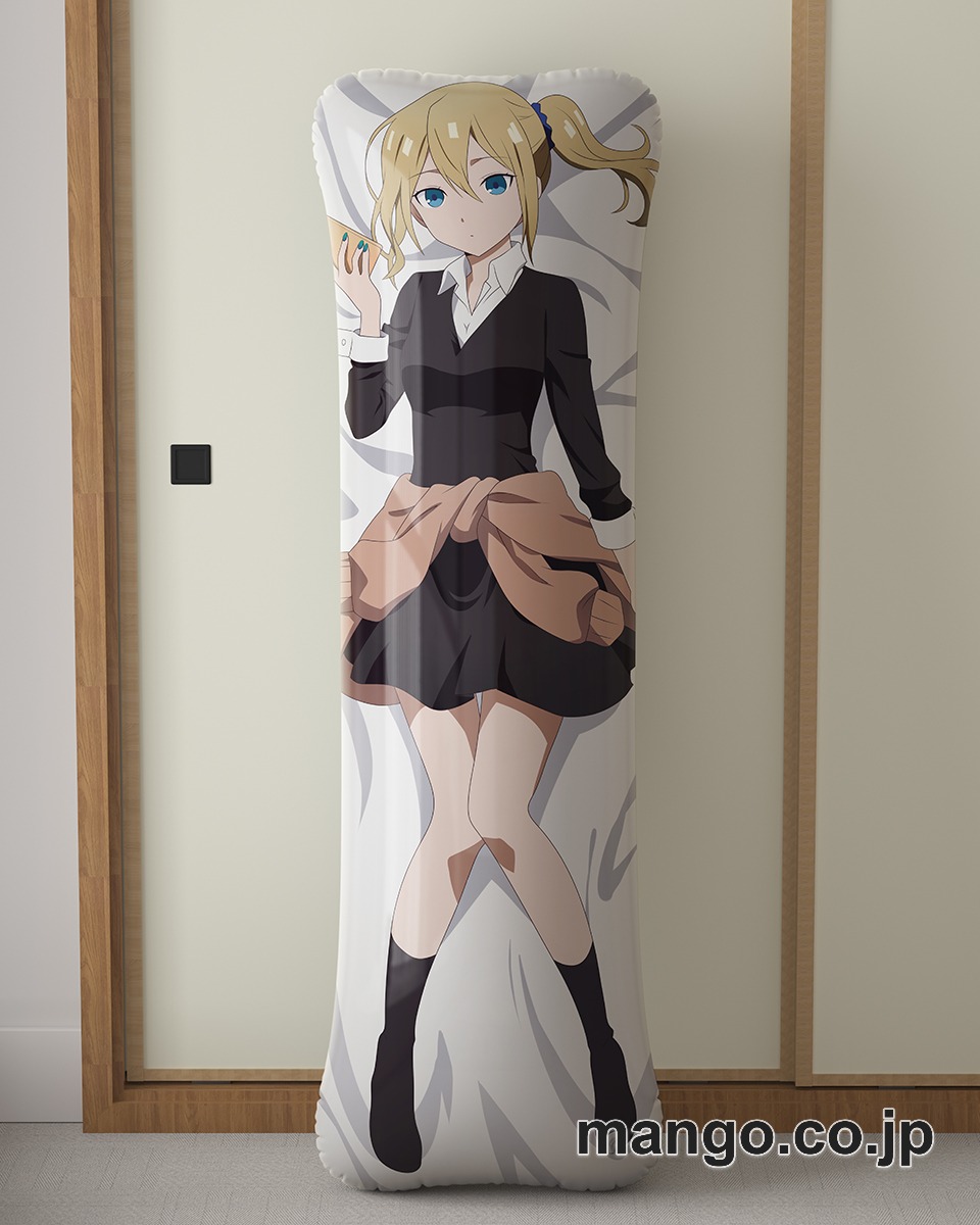 【抱き枕カバー / 等身大】 アニメ抱き枕カバー【かぐや様は告らせたい】早坂愛大型クッションキャラクターグッズPVC製コレクション用｜空気ビニール製 等身大抱き枕 コレクション向けグッズ