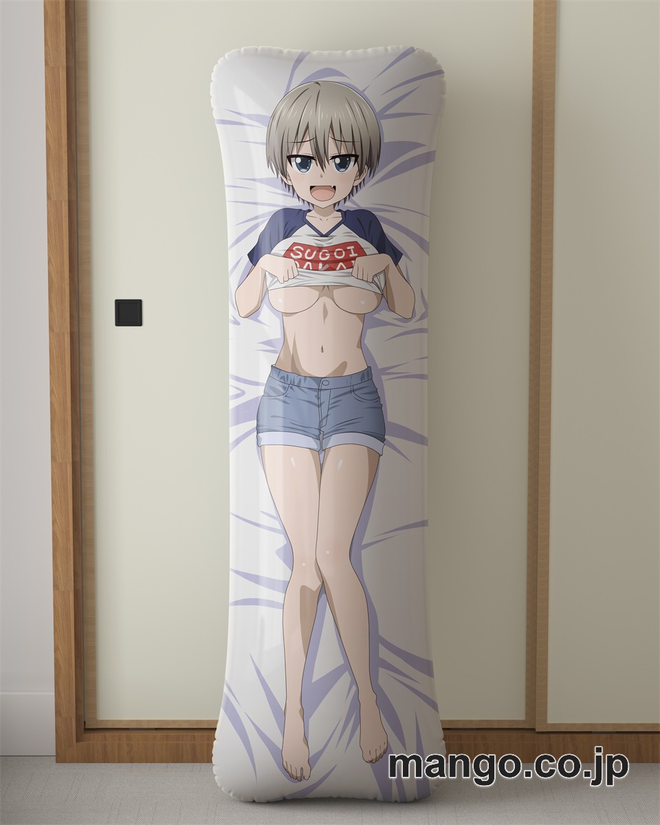【抱き枕カバー / 等身大】 アニメ抱き枕カバー【宇崎ちゃんは遊びたい！】宇崎花大型クッションキャラクターグッズPVC製コレクション用 等身大 抱き枕 空気ビニール製 キャラクターグッズ