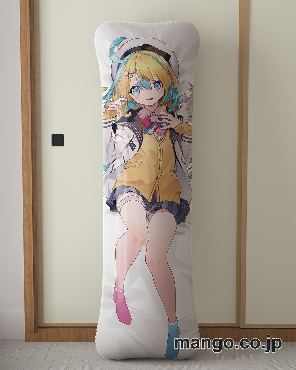 【抱き枕カバー / 等身大】 アニメ抱き枕カバー【バーチャルYoutuber】天川はの大型クッションキャラクターグッズPVC製コレクション用 等身大 抱き枕 空気ビニール製 キャラクターグッズ