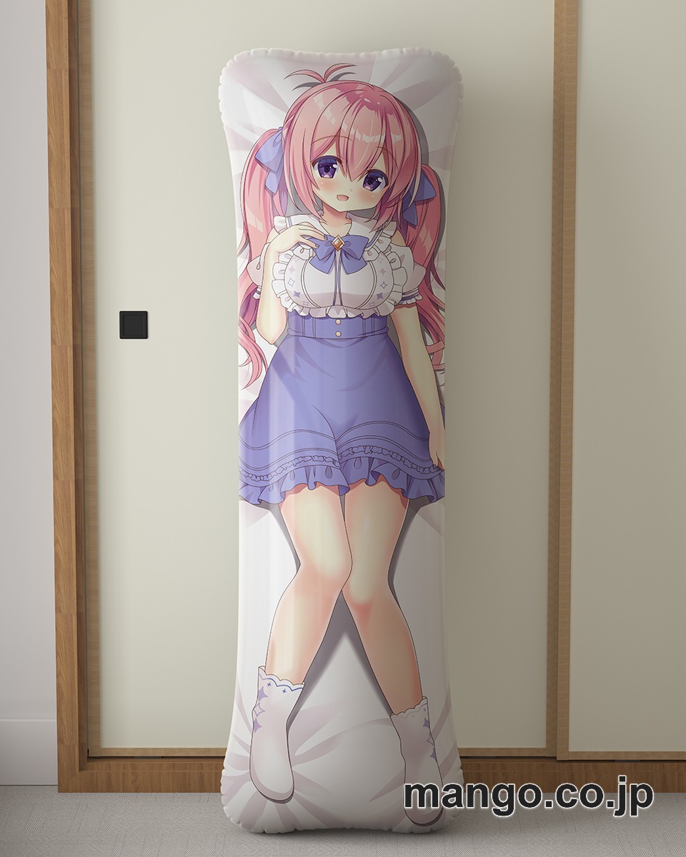 【抱き枕カバー / 等身大】 アニメ抱き枕カバー【バーチャルYoutuber】桃々乃ゆずゆ浴衣大型クッションキャラクターグッズPVC製コレクション用｜空気ビニール製 等身大抱き枕 コレクション向けグッズ
