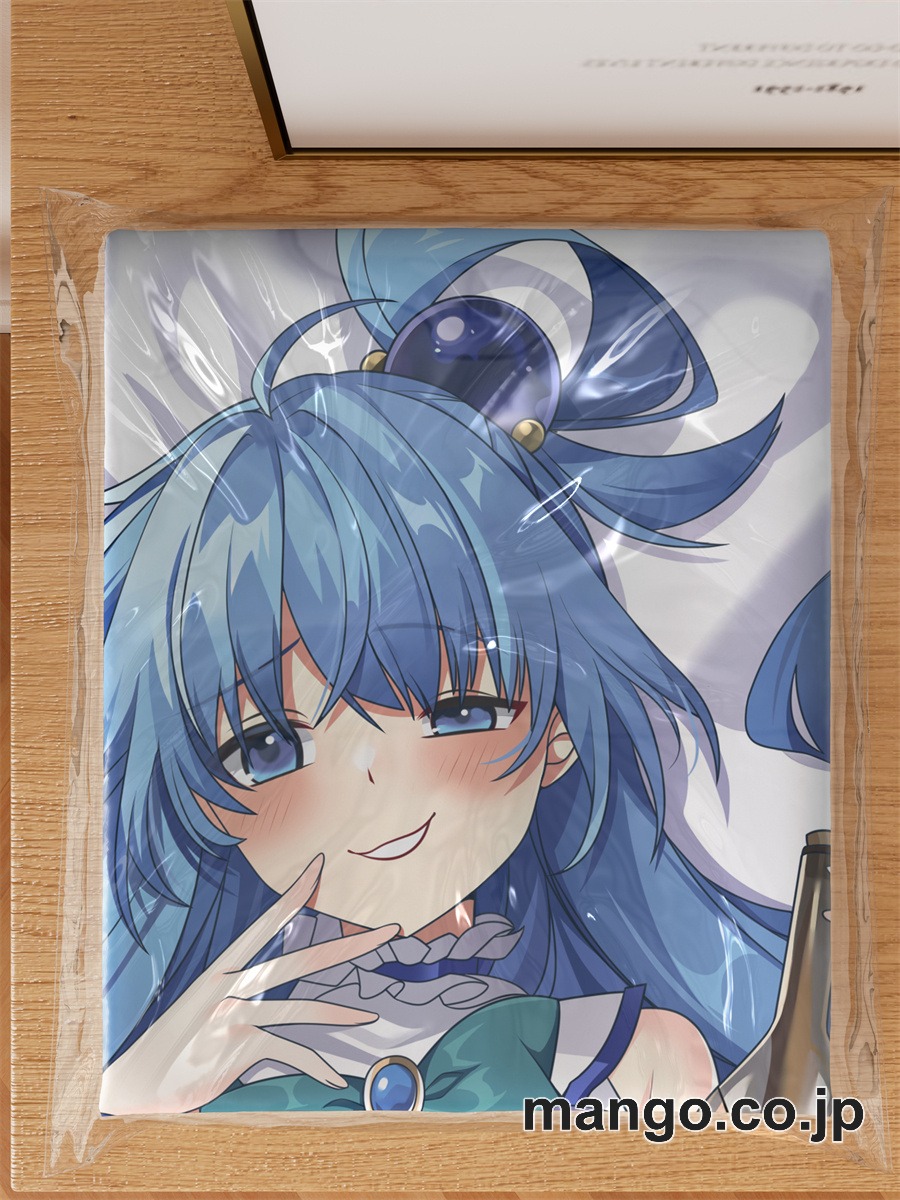 【抱き枕カバー / 等身大】 アニメ抱き枕カバー【この素晴らしい世界に祝福を！】三嶋くろね描き下ろし「アクア」大型クッションキャラクターグッズPVC製コレクション用 等身大 抱き枕 空気ビニール製 キャラクターグッズ 3