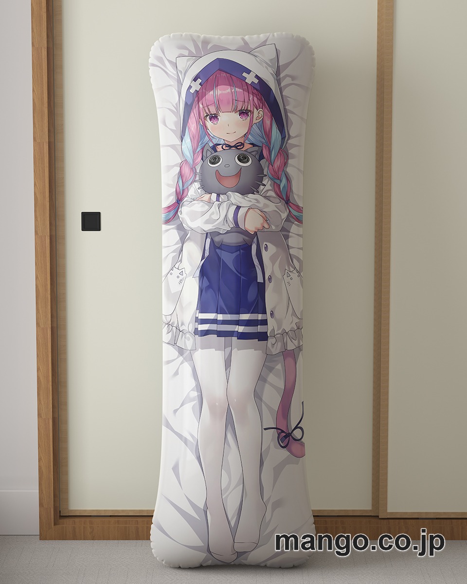 【抱き枕カバー / 等身大】 アニメ抱き枕カバー【バーチャルYoutuber】湊あくあ大型クッションキャラクターグッズPVC製コレクション用 ビッグサイズ 等身大クッション 立体キャラクターアイテム