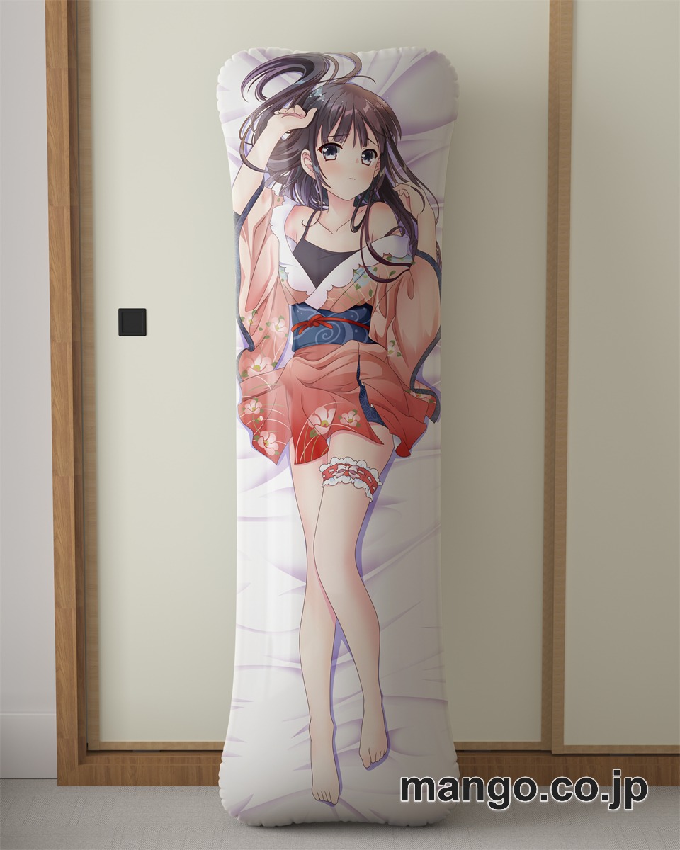 【抱き枕カバー / 等身大】 アニメ抱き枕カバー【銭湯カノジョ】あさひ＆千佳大型クッションキャラクターグッズPVC製コレクション用｜等身大エアクッション ビッグサイズ PVC製 アニメグッズ
