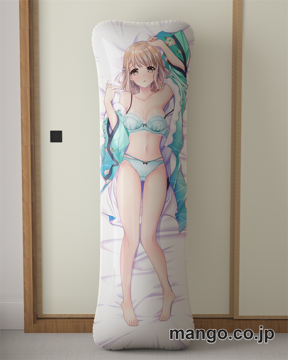 【抱き枕カバー / 等身大】 アニメ抱き枕カバー【銭湯カノジョ】あさひ＆千佳大型クッションキャラクターグッズPVC製コレクション用｜等身大エアクッション ビッグサイズ PVC製 アニメグッズ 2