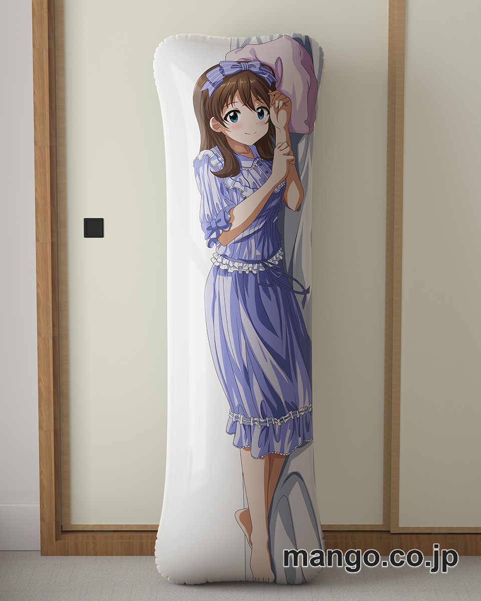 【抱き枕カバー / 等身大】 アニメ抱き枕カバー【アイドルマスターミリオンライブ！】佐竹美奈子大型クッションキャラクターグッズPVC製コレクション用｜PVC エアクッション 等身大サイズ 立体ディスプレイ 2