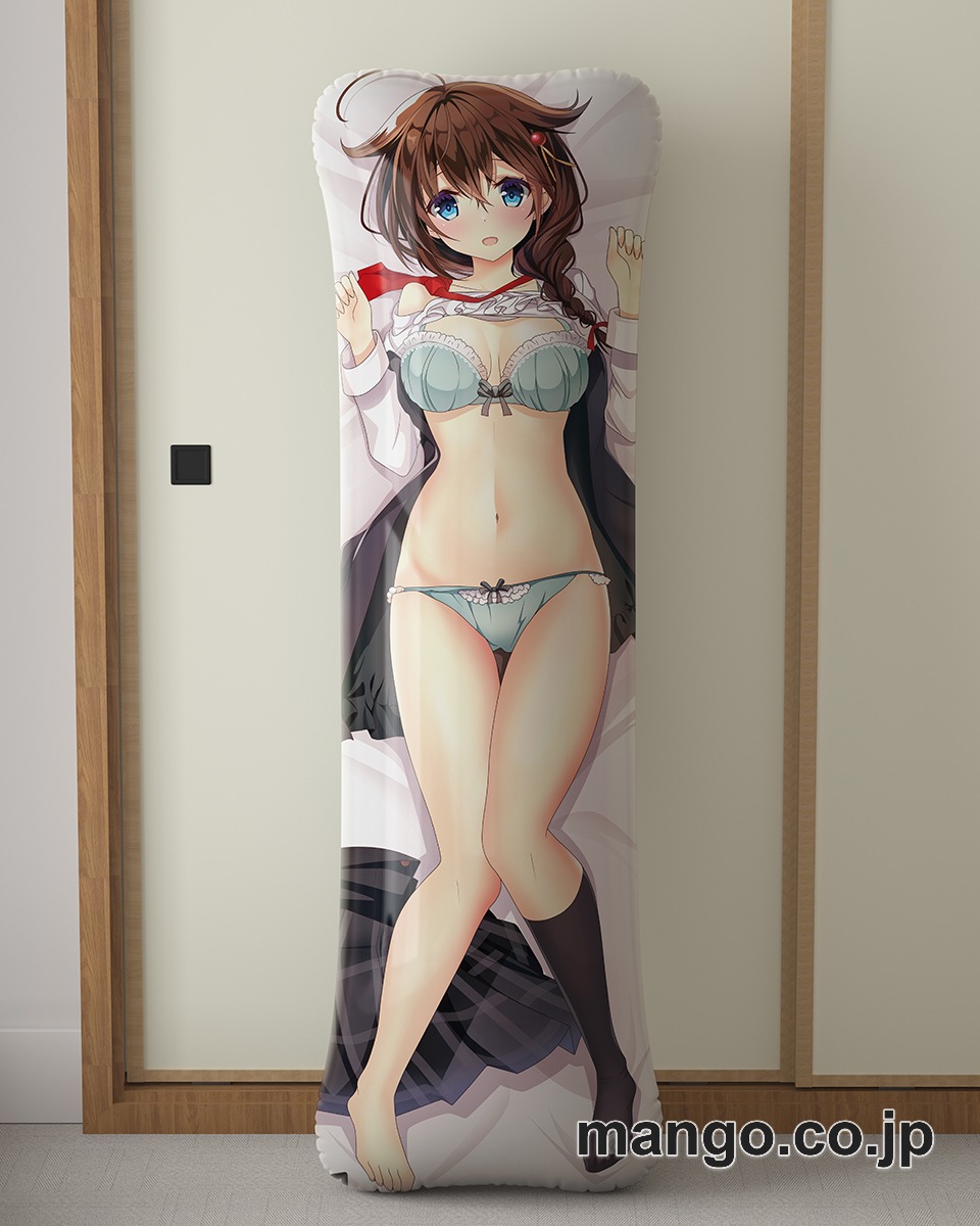 【抱き枕カバー / 等身大】 アニメ抱き枕カバー【艦隊これくしょん】時雨改二大型クッションキャラクターグッズPVC製コレクション用｜空気ビニール製 等身大抱き枕 コレクション向けグッズ