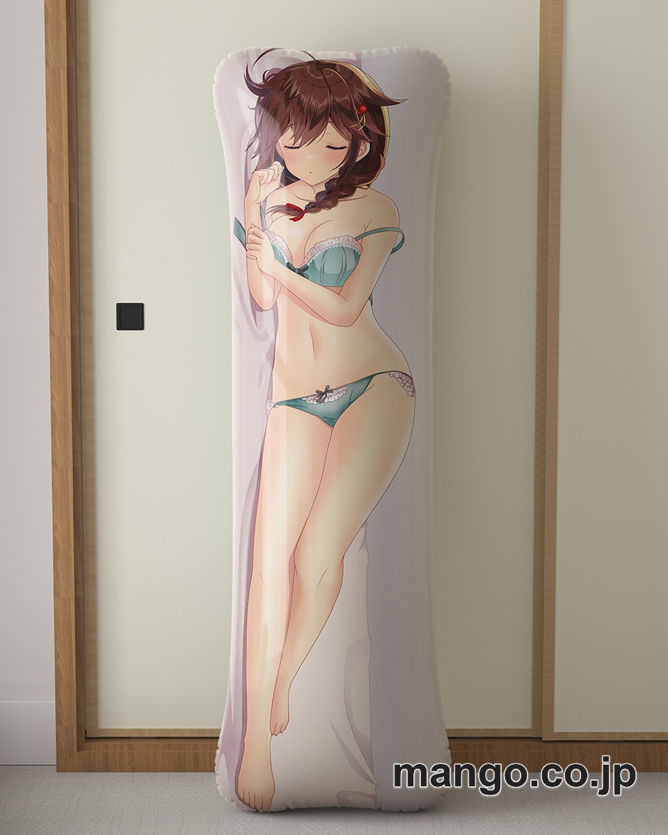【抱き枕カバー / 等身大】 アニメ抱き枕カバー【艦隊これくしょん】時雨改二大型クッションキャラクターグッズPVC製コレクション用｜空気ビニール製 等身大抱き枕 コレクション向けグッズ 2