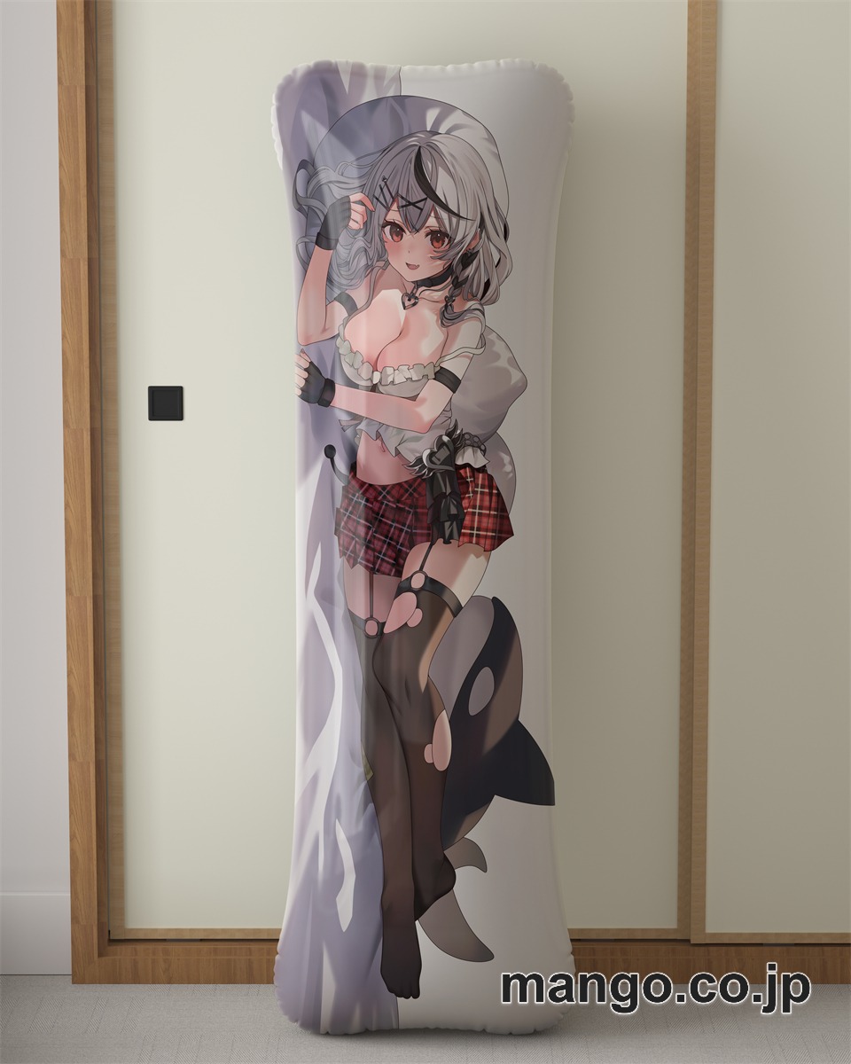 【抱き枕カバー / 等身大】 アニメ抱き枕カバー【バーチャルYoutuber】沙花叉クロヱ大型クッションキャラクターグッズPVC製コレクション用 ビッグサイズ 等身大クッション 立体キャラクターアイテム 2