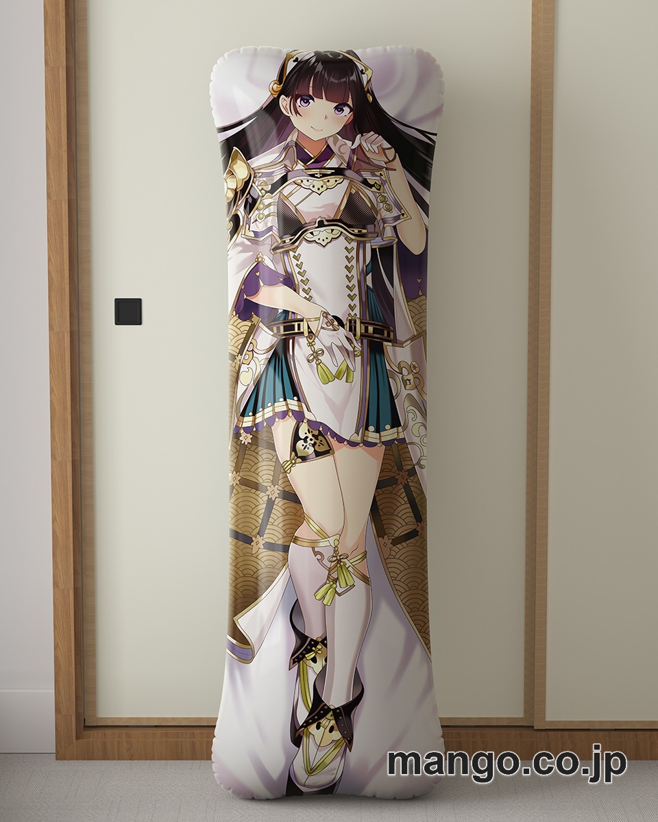 【抱き枕カバー / 等身大】 アニメ抱き枕カバー【御城プロジェクト：RE】江戸城大型クッションキャラクターグッズPVC製コレクション用｜等身大エアクッション ビッグサイズ PVC製 アニメグッズ