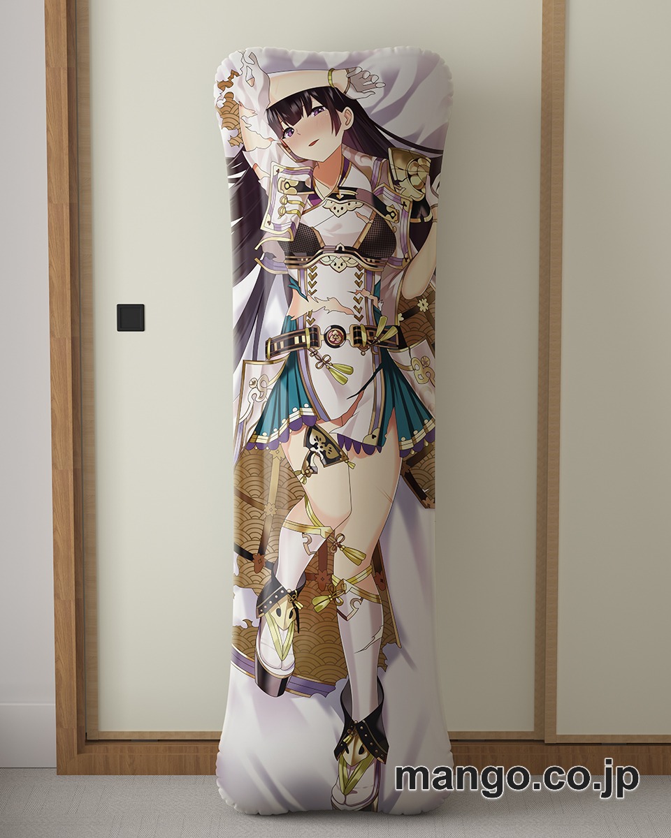 【抱き枕カバー / 等身大】 アニメ抱き枕カバー【御城プロジェクト：RE】江戸城大型クッションキャラクターグッズPVC製コレクション用｜等身大エアクッション ビッグサイズ PVC製 アニメグッズ 2
