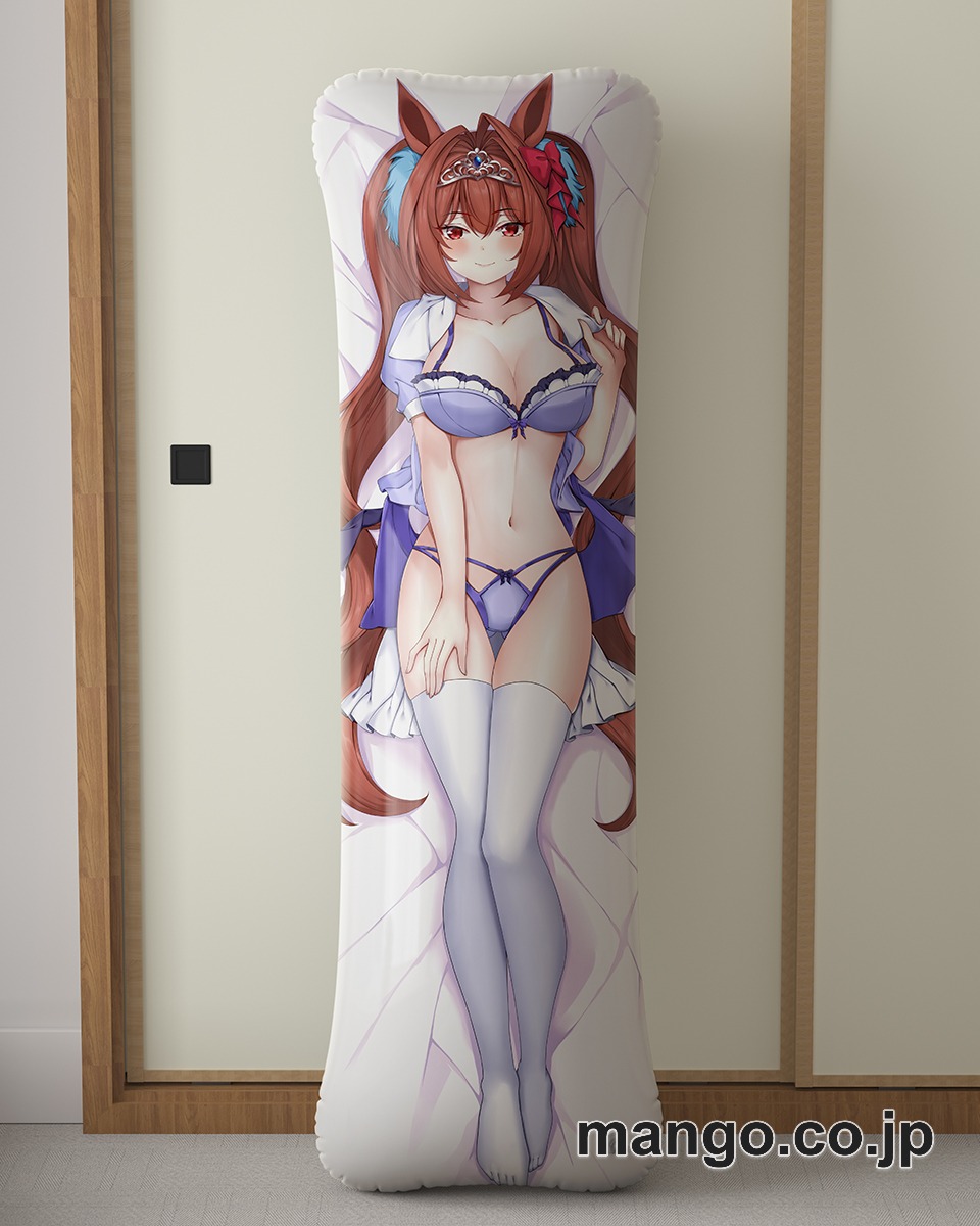 【抱き枕カバー / 等身大】 アニメ抱き枕カバー【ウマ娘】ダイワスカーレット大型クッションキャラクターグッズPVC製コレクション用｜PVC エアクッション 等身大サイズ 立体ディスプレイ