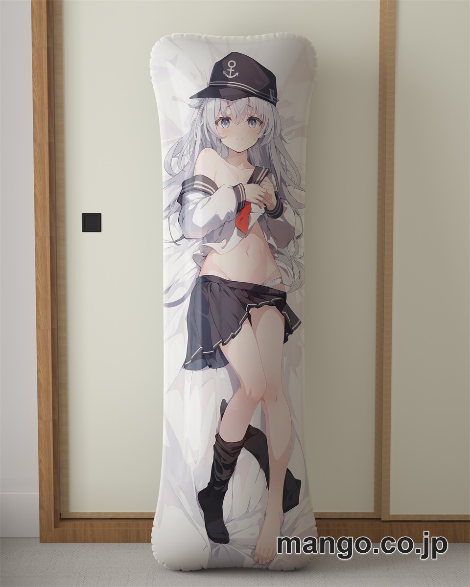 【抱き枕カバー / 等身大】 アニメ抱き枕カバー【艦隊これくしょん】響大型クッションキャラクターグッズPVC製コレクション用 ビッグサイズ 等身大クッション 立体キャラクターアイテム 2