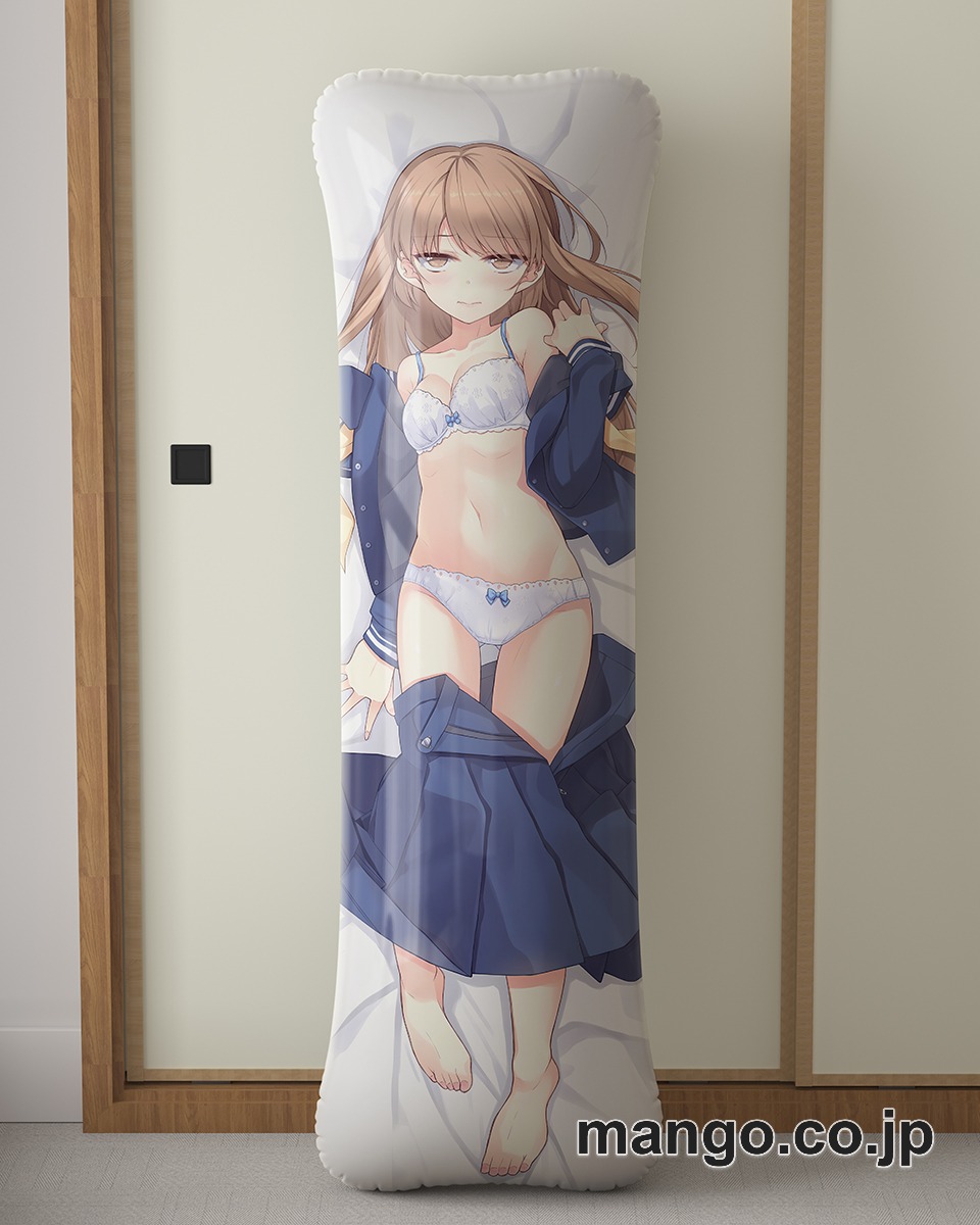 【抱き枕カバー / 等身大】 アニメ抱き枕カバー【天使の別荘はお好きですか？】橘椿大型クッションキャラクターグッズPVC製コレクション用｜空気ビニール製 等身大抱き枕 コレクション向けグッズ 2