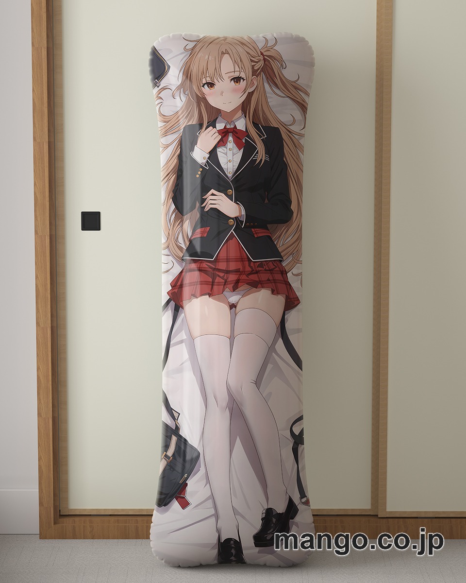 【抱き枕カバー / 等身大】 アニメ抱き枕カバー[SAO]アスナ大型クッションキャラクターグッズPVC製コレクション用 等身大ビニールクッション 抱き枕 アニメ・キャラグッズ