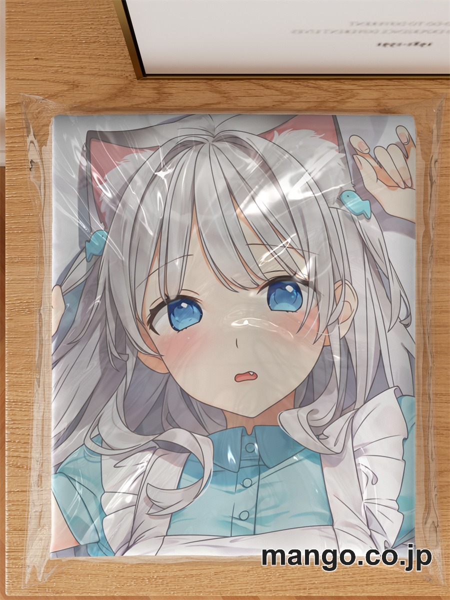 【抱き枕カバー / 等身大】 アニメ抱き枕カバー【バーチャルYoutuber】猫耳メイド天凪える大型クッションキャラクターグッズPVC製コレクション用 等身大 抱き枕 空気ビニール製 キャラクターグッズ 3