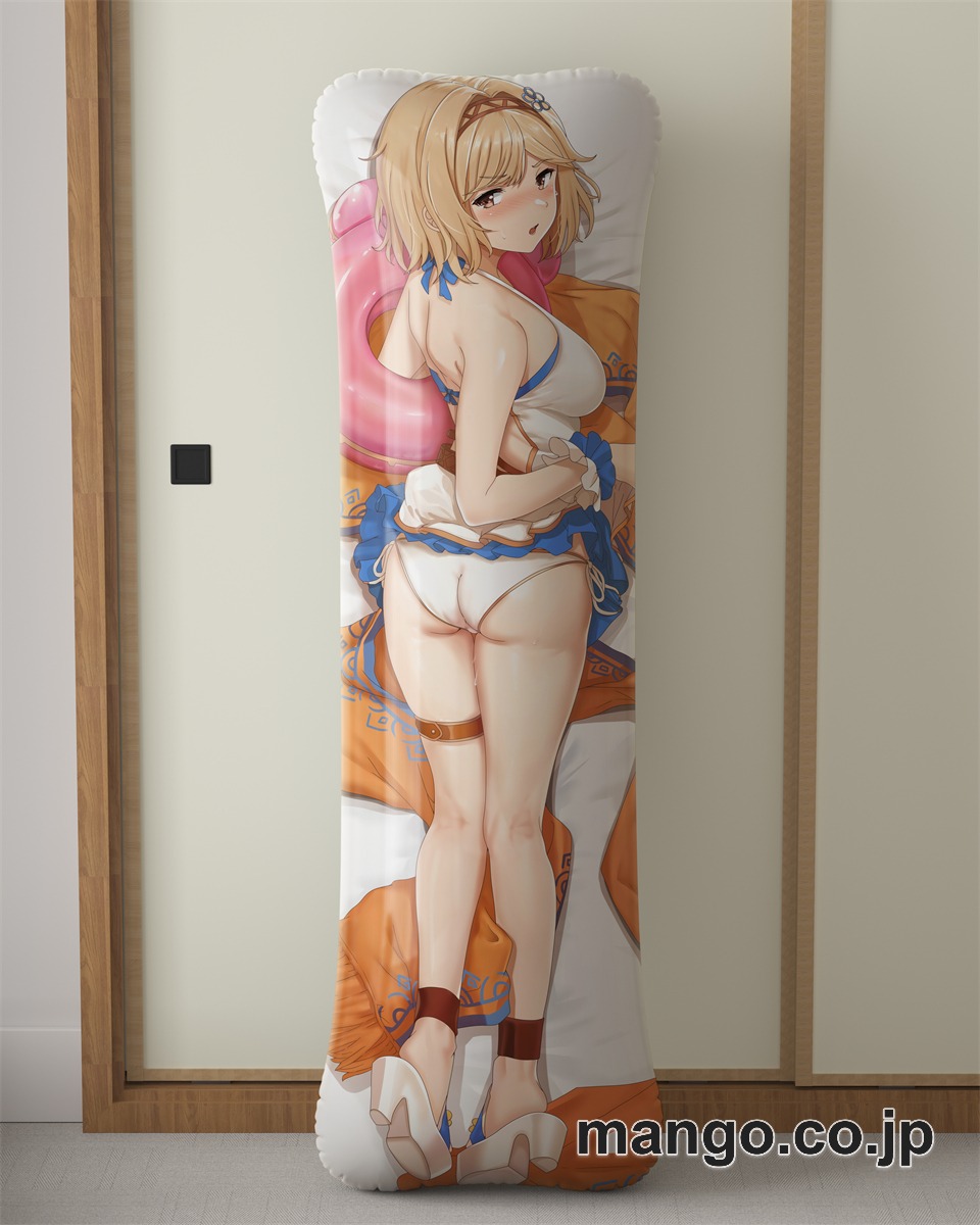【抱き枕カバー / 等身大】 アニメ抱き枕カバー【グランブルーファンタジー】ジータ大型クッションキャラクターグッズPVC製コレクション用｜空気ビニール製 等身大抱き枕 コレクション向けグッズ 2