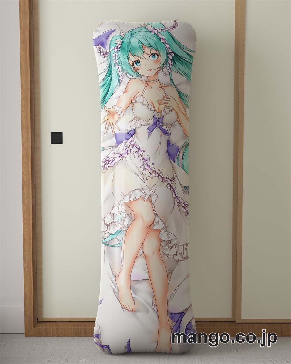 【抱き枕カバー / 等身大】 アニメ抱き枕カバー初音ミク大型クッションキャラクターグッズPVC製コレクション用｜空気ビニール製 等身大抱き枕 コレクション向けグッズ 2