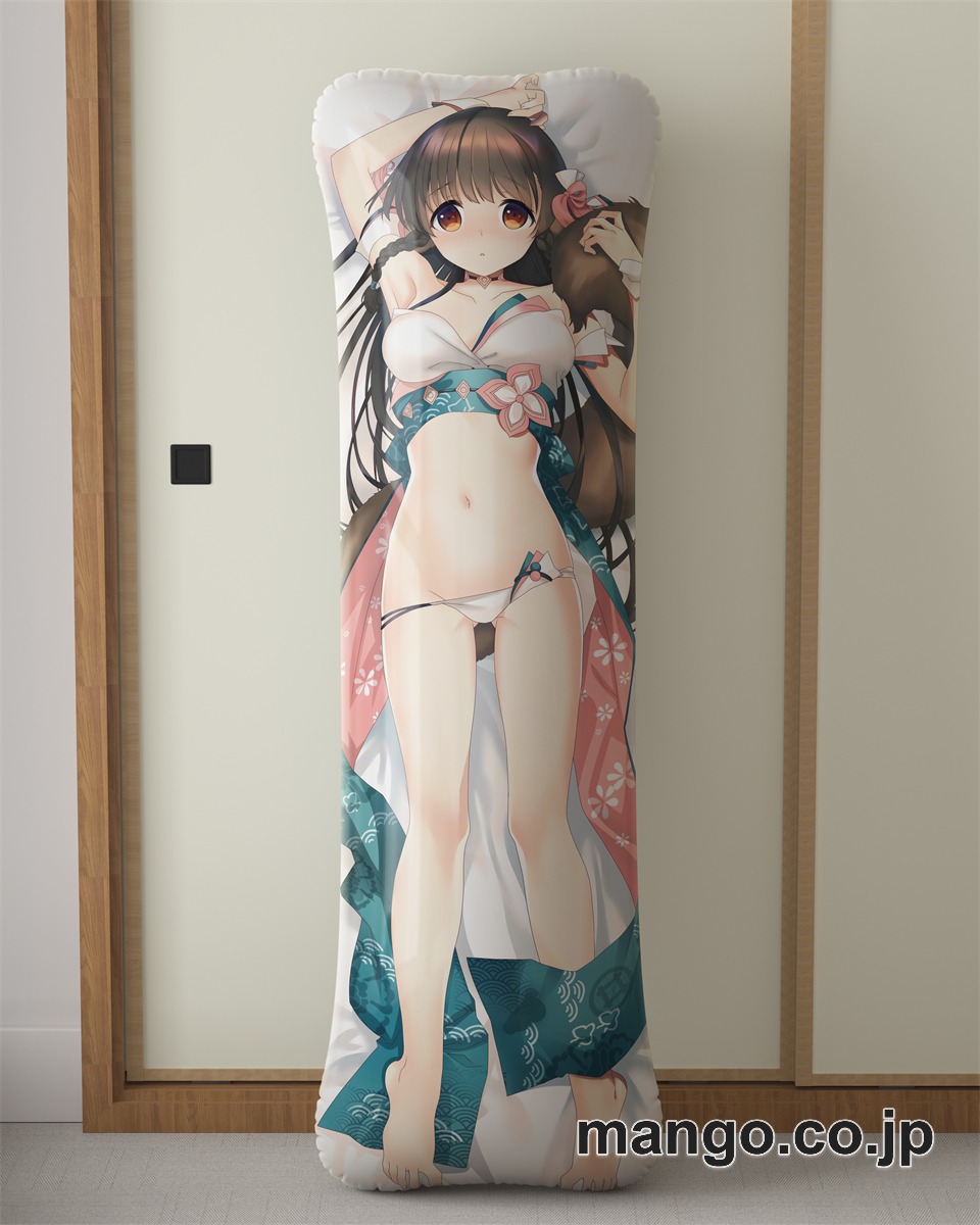 【抱き枕カバー / 等身大】 アニメ抱き枕カバー【うたわれるもの】ルルティエ大型クッションキャラクターグッズPVC製コレクション用 ビッグサイズ 等身大クッション 立体キャラクターアイテム 2