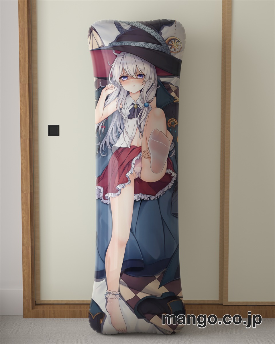 【抱き枕カバー / 等身大】 アニメ抱き枕カバー【魔女の旅々】イレイナ大型クッションキャラクターグッズPVC製コレクション用｜PVC エアクッション 等身大サイズ 立体ディスプレイ