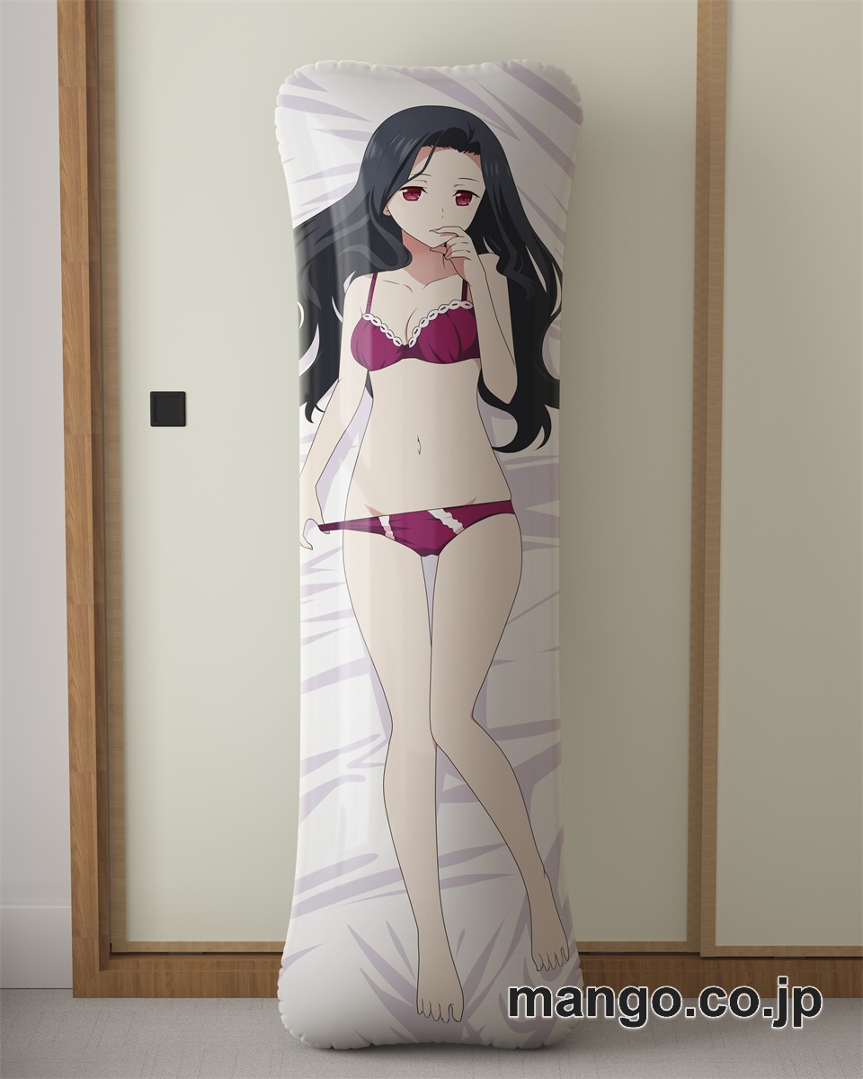 【抱き枕カバー / 等身大】 アニメ抱き枕カバー【魔法科高校の優等生】七草真由美大型クッションキャラクターグッズPVC製コレクション用｜PVC エアクッション 等身大サイズ 立体ディスプレイ