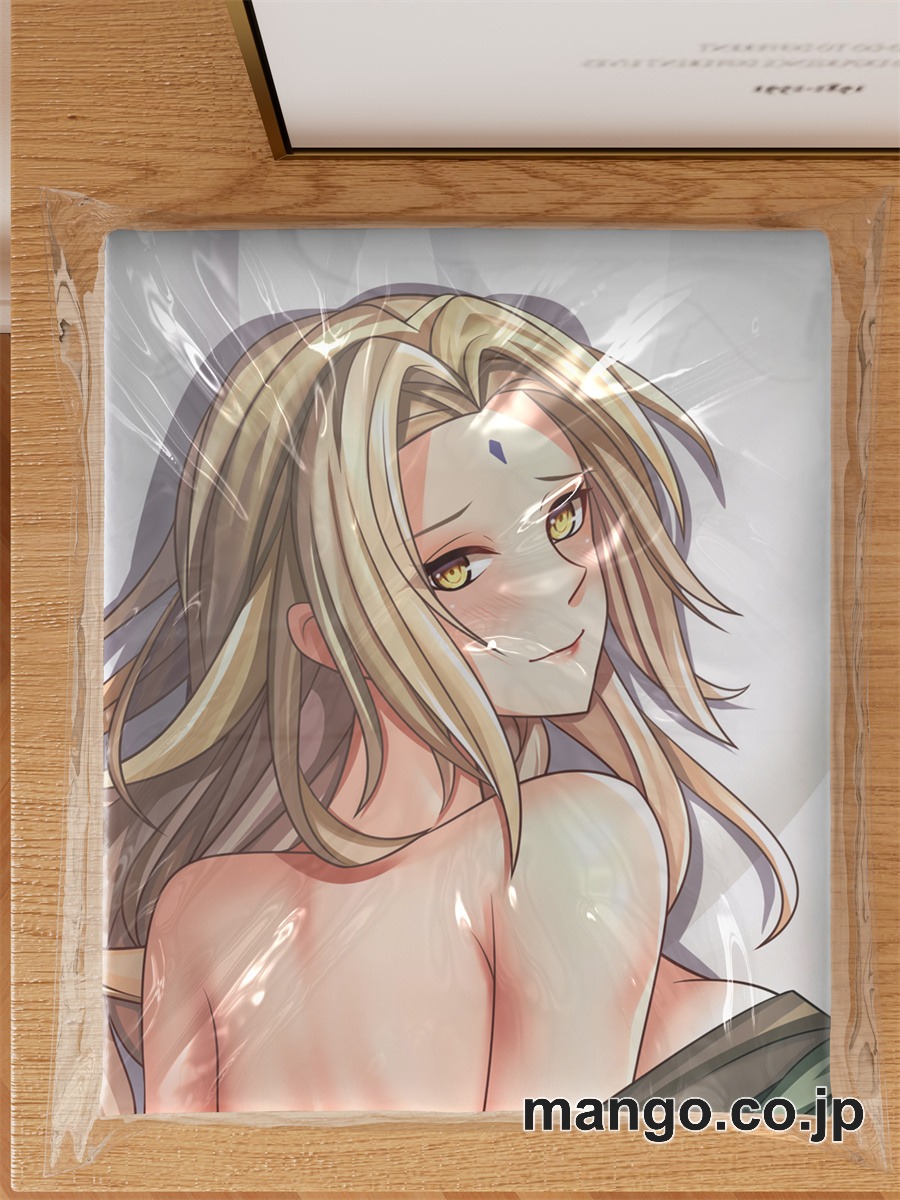 【抱き枕カバー / 等身大】 アニメ抱き枕カバーナルト綱手大型クッションキャラクターグッズPVC製コレクション用｜空気ビニール製 等身大抱き枕 コレクション向けグッズ 3