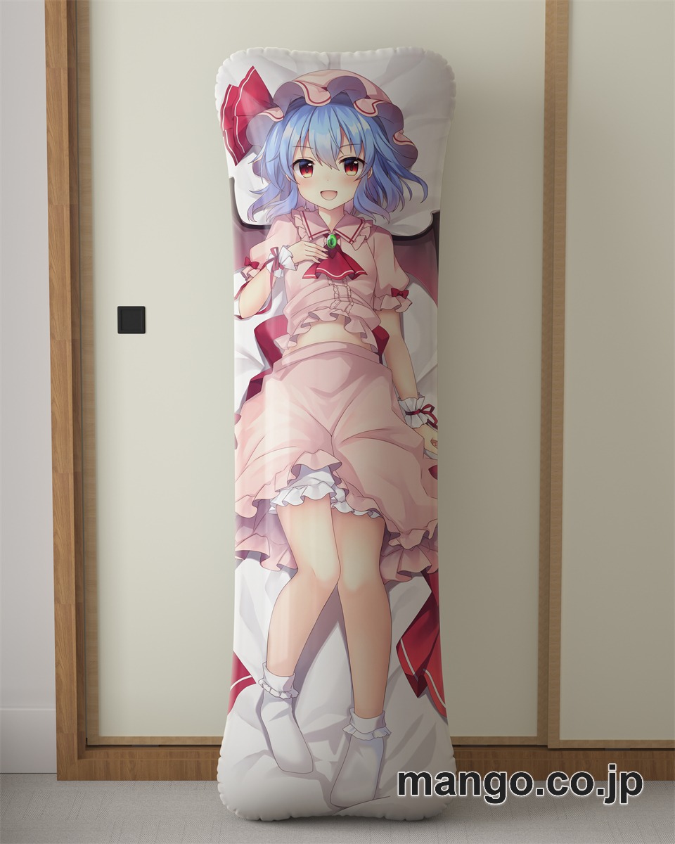 【抱き枕カバー / 等身大】 アニメ抱き枕カバー【東方Project】レミリア スカーレット大型クッションキャラクターグッズPVC製コレクション用 等身大 抱き枕 空気ビニール製 キャラクターグッズ